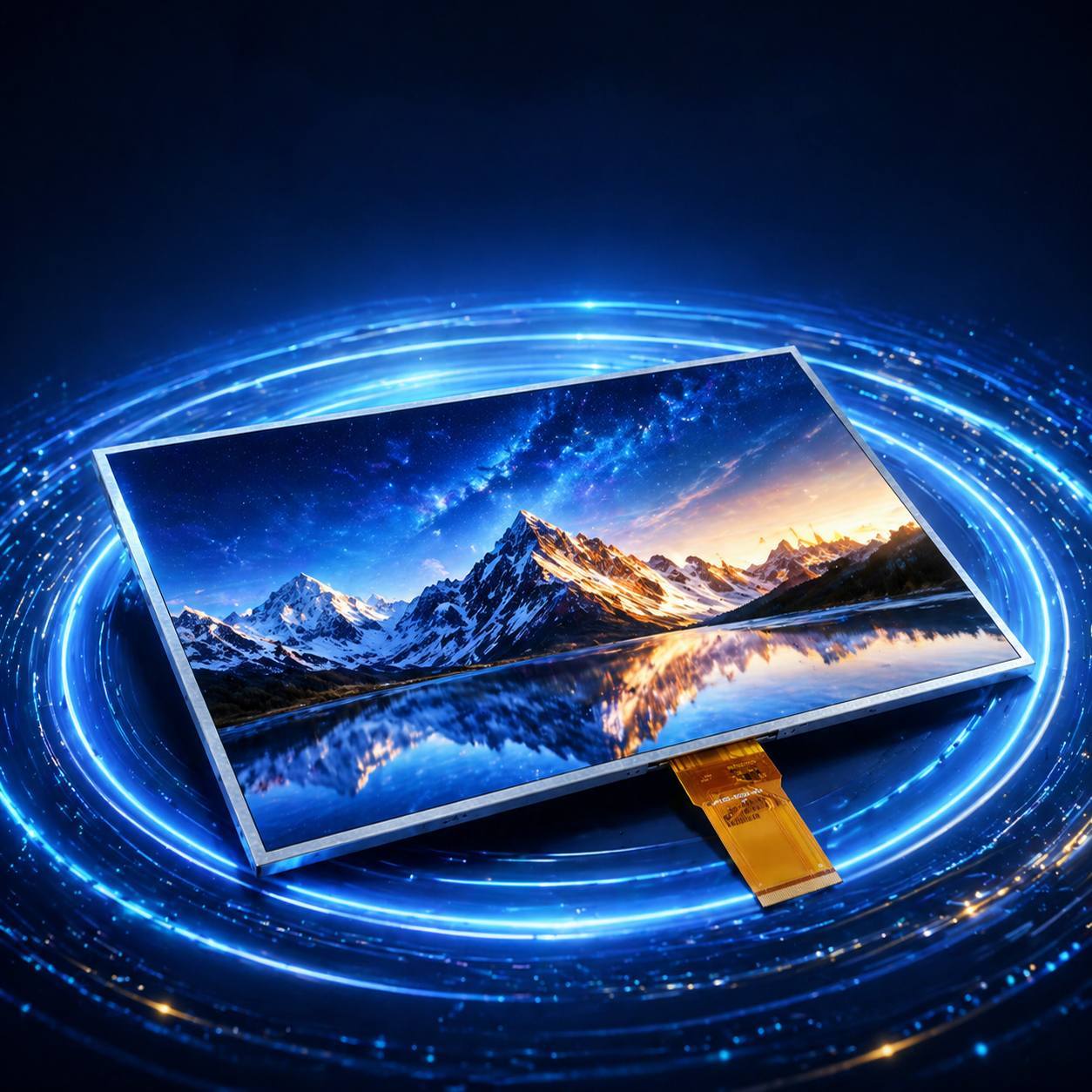 YZY 10.1 Inch TFT LCD Module 1024x600 RGB Interface 700 Nits Brightness 800：1 Contrast Ratio Wide Viewing Angle Industrial Display Panel