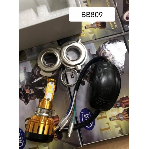 BAOBAO 25 Watts 2pcs Iron Metal 3 Colors Mini Driving Headlight Bulb for Kawasaki Gto Parts Front Fog Light Bike Modified Parts