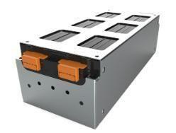 44.4V 50ah Battery Module , Electric Vehicle Batteries High Energy Density 260wh/Kg