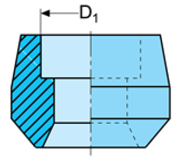 ASTM A182 3000LBS MSS SP-97 Forged Steel Pipe Fittings EN 10204 / 3.1