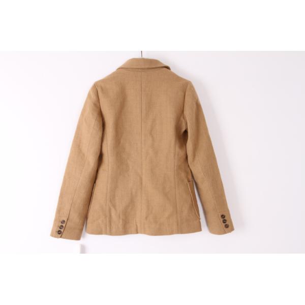 57% Cotton 43% Lana Beige Woman Casual Blazer Size 34 To 48