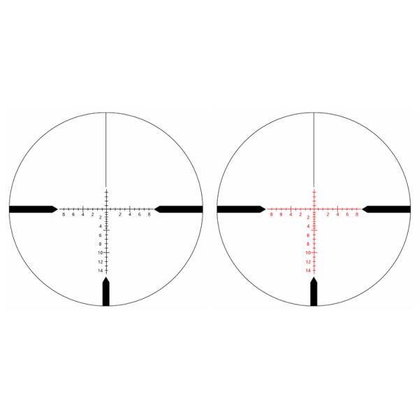Objective Lens Diameter 50mm Side Focus Scope With Mount And 720g Weight For Hunting