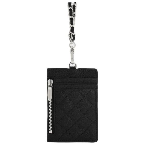Popular PU Leather Card Holders With Lanyard Promotion Gift Customized Brand
