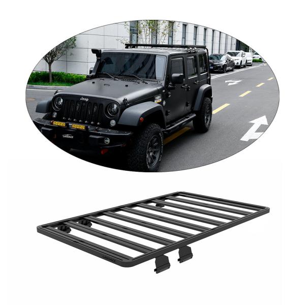 Customized Logo Accepted Powder Coated Short Jeep Compass Cross Bar Rail Ba Roof Rack