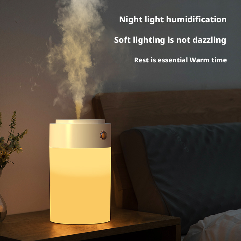Color Changing Ultrasonic USB Humidifier Silent Operation Car Portable Humidifier CE FCC RoHS