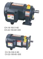caixa de engrenagens do motor elétrico de 100w 0.125hp motor de 3 fases com o eixo da caixa de engrenagens 18mm da redução