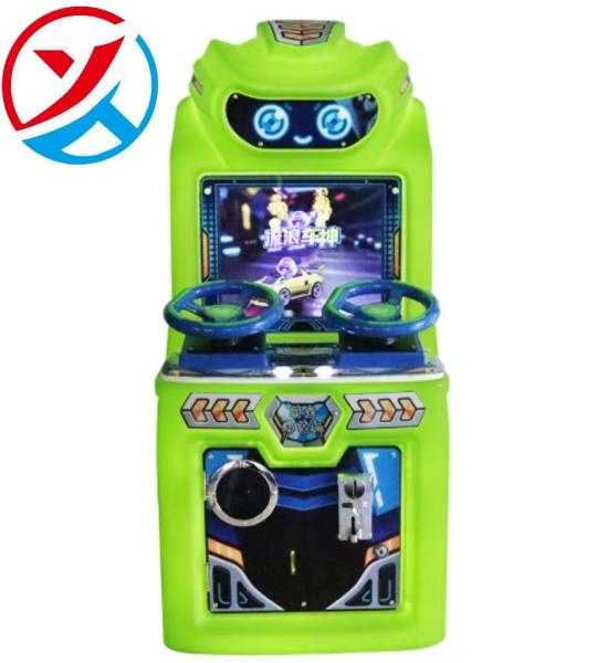 Source Factory Coin Operated Car Driving Simulation Children's Racing Video Game Machine