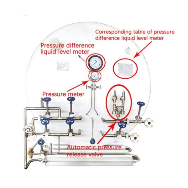 Micro Bulk Storage Tank, Micro Bulk CO2 Tank 450, Cryogenic Storage Tank