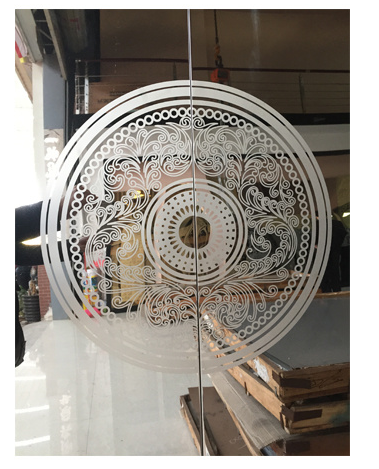 Interior Decorative Elevator Stainless Steel Sheet Etching Ceiling Door 304 201