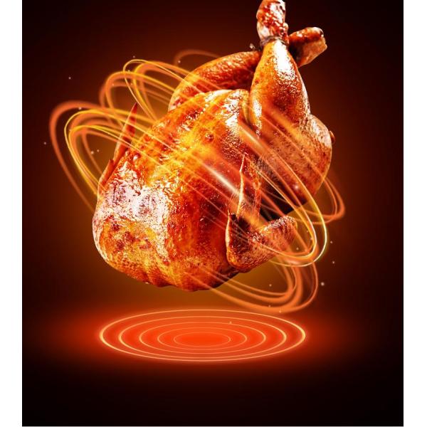 Chicken Oven Roaster Chicken Grill Machine for Commercial Snack Shop home 38 KG Capacity