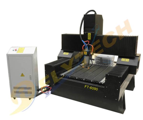 small size 6090 granite engraving machine with heavy duty
