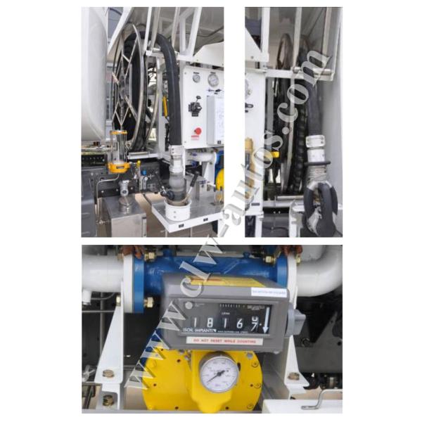 Aviation Kerosene Fuel Delivery Tank Truck , 20CBM Airport Refueling Truck