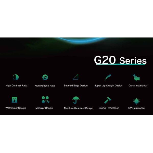 DC4.5V Foldable Transparent Led Display Board Screen P7.82 500*1000mm