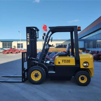 Diesel 40KW industrial - caminhões de empilhadeira postos com a Porquilha do comprimento de 1220mm