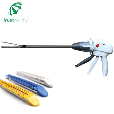 Gecko garra descartável linear Cutter Stapler 3 linhas de diferentes alturas de pinos
