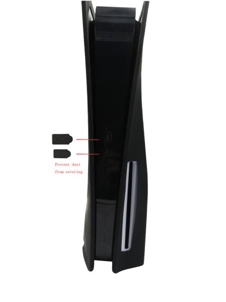 Anti-dust dust plug is suitable for PS5 Conesole Silicone Cover PS5 Controller Silicone Case PS5 Protective Skins NC; This 1000 of black from GUA