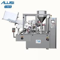 Máquina de rellenar poner crema cosmética del tubo del lustre del labio 220V/380V de la máquina cosmética del lacre