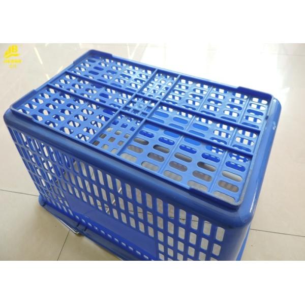 Light Weight Plastic Grocery Hand Baskets , Hand Held Retail Store Shopping Baskets