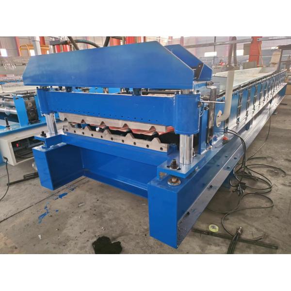 Newest Type Popular Automatic Galvanized Aluminium Colored Steel Profile Metal Roofing Sheet Making Machine