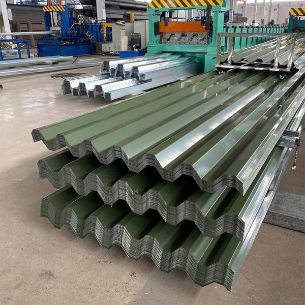 Corrosion Resistant Prepainted Galvanized Steel Roofing Sheet Z30 275G for Warehouse
