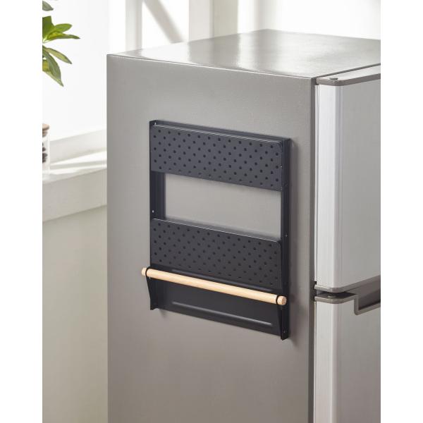 Storage Holders Racks Metal Fridge Shelf Magnetic Spice Rack Organizer for Refrigerator