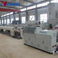 Ligne de production de tuyaux d'approvisionnement en gaz d'eau en plastique souterrains en PE HDPE