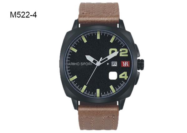 BARIHO Men's Quartz Watch Relojes Water Proof Casual Luminous Wrist Watch M522