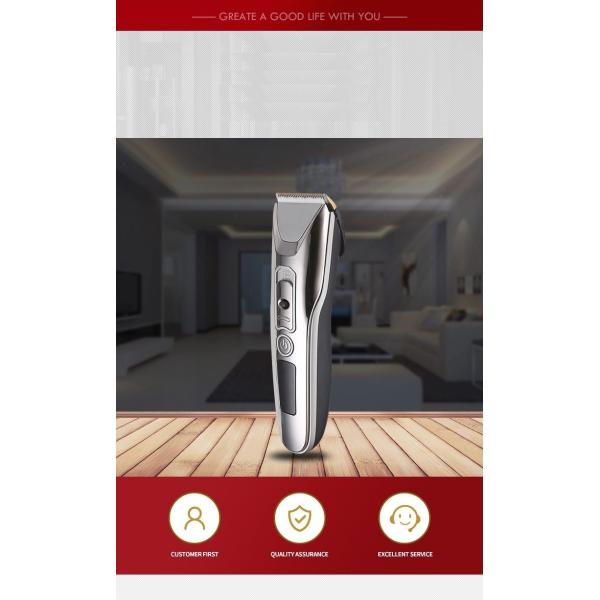 Cordless Black Men Facial Hair Clippers Mini Manual Hair And Beard Shaver