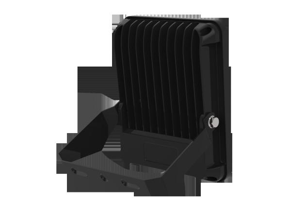 outdoor lighting lamp flood light led 30W 60pcs SD5730 IP66 isolated IC driver black fixture new slim integrated design