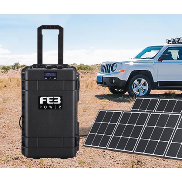 Крытая/на открытом воздухе водоустойчивая портативная электростанция 2000W