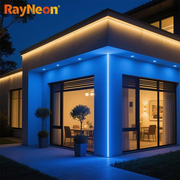 IP68 Waterproof Flexible Neon LED Strip 24V 24W RGB RGBW Outdoor LED Wall Washer Light