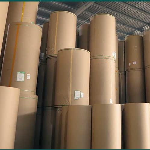 Factory Greaseproof Waterproof Single Double Wall PE Coated Kraft Paper Roll Food Grade Raw Material For Paper Cup