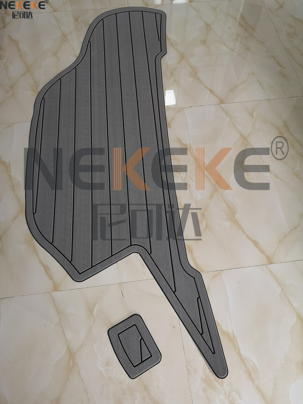 2006 Tahoe Q6 Swim Platform EVA Faux Teak Deck Mat Marine Flooring Pad