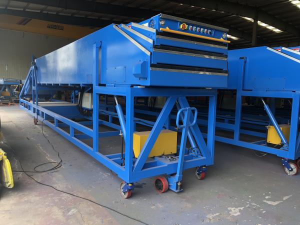 Dockless Telescopic Loading Conveyor with Inclined Belt Conveyor Tail