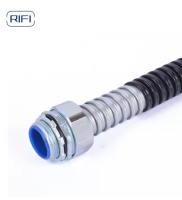 PVC Coated Metallic Electrical Pipe Galvanized Gi Stainless Steel Flexible Metal Conduit
