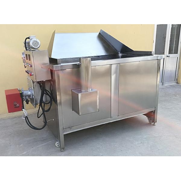 High Productivity 580 KG Industrial Chicken Deep Fryer for McDonalds Food Preparation