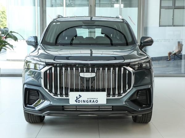 Geely Car 5 portas 7 lugares SUV 2.0T gasolina gasolina óleo combustível carro novo