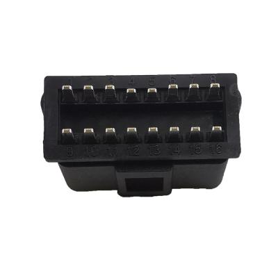Conector de alta qualidade original novo de OBD2 16 Pin Square Hole Male Plug OBD 24V