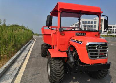 JD2102 Engine Mini Off Road Dump Truck Customized Cargo Box & Design