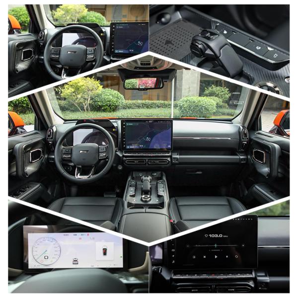 Оранжевый цвет 5-местный Haval Dargo SUV Mid Size Plug In Hybrid SUV