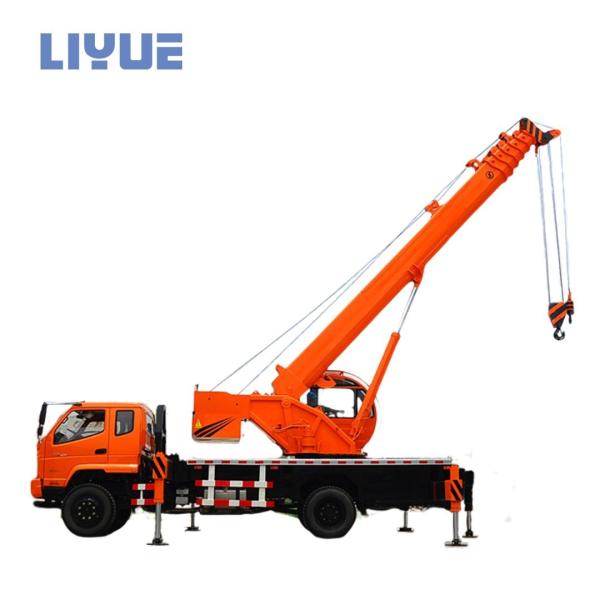 Hydraulic Valve Construction 16 Ton Truck Crane With 30m Max. Lifting Height