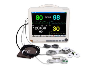 Ambulance Icu Multi Parameter Patient Monitor 15 Inch Patient Monitoring Equipment