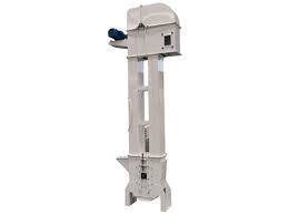 Reducer Ratio 23-47 Bucket Elevator Electric Motor With Gearbox Hopper Volume 0.6-2.0L