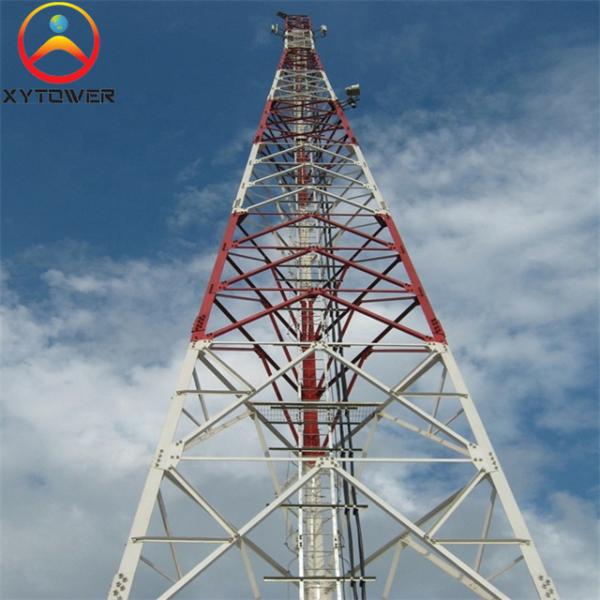 Factory Supply Customized 30m Steel Lattice Self Supporting 5G Internet WIFI Antenna Tower