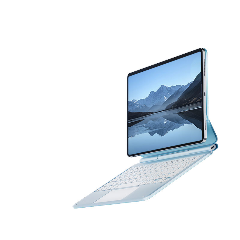 Aluminum Alloy Magnetic Wireless Keyboard for iPad Pro 13