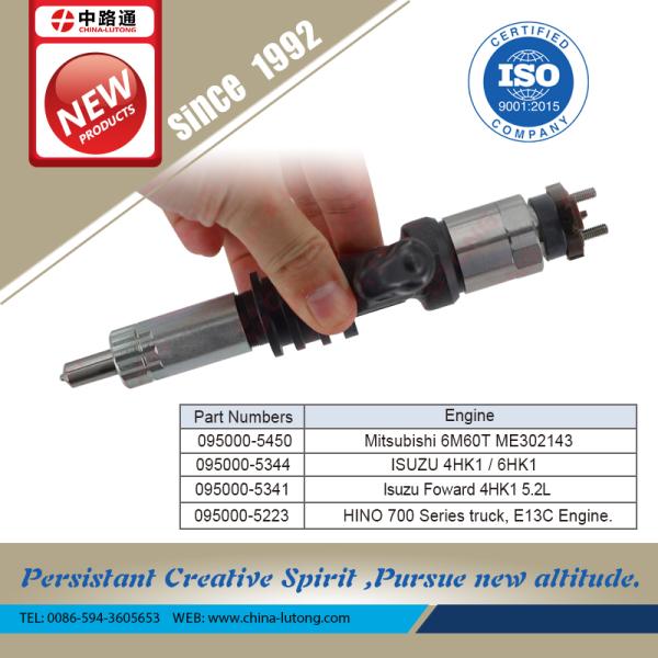 Common Rail Fuel Injector 095000-5340 Fuel Injector fits for Isuzu 4HK1 6HK1 Engine 095000-5340 (8976024853)