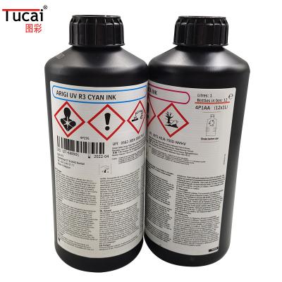 AGFA F2 HD1 R3 G2 UV Inkjet Ink For Konica Print Head CMYK LC LM 1000ML UV Printer Ink