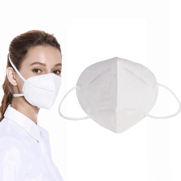 Non Woven Fabric KN95 Dust Mask Earloop Style For Common People Health Care
