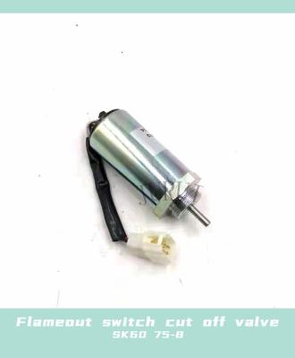 Do combustível automotivo do solenoide 12V do OEM válvula cortada para Kobelco SK60-8