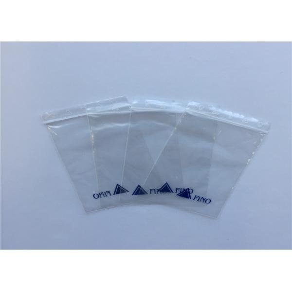 Reusable Dental Dedicated Clear Ziplock Packaging Bags With Eco - Mark